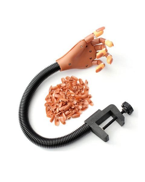 Nailtrainer Oefenhand met 100 Kunstnagels
